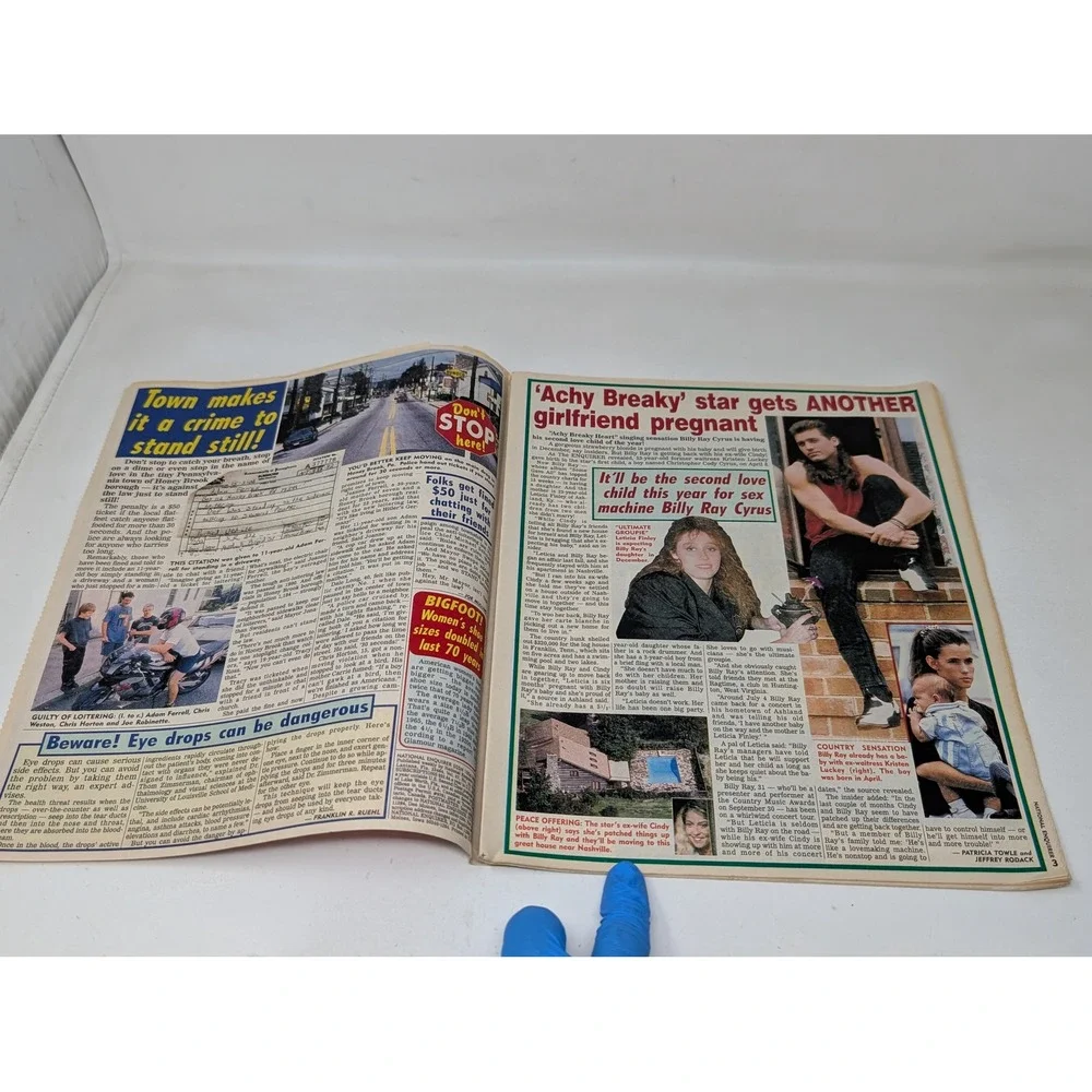 National Enquirer 1992 Princess Diana Prince Charles Oprah Ted Kennedy VTG‎ 90s